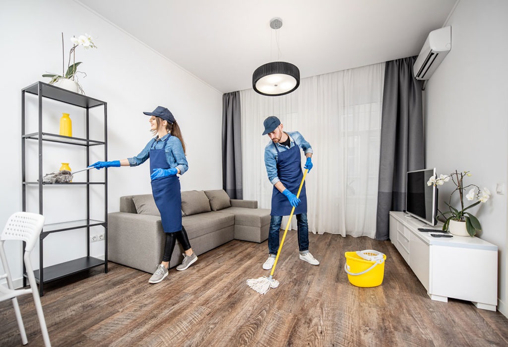 How can you search for a reliable cleaning company?