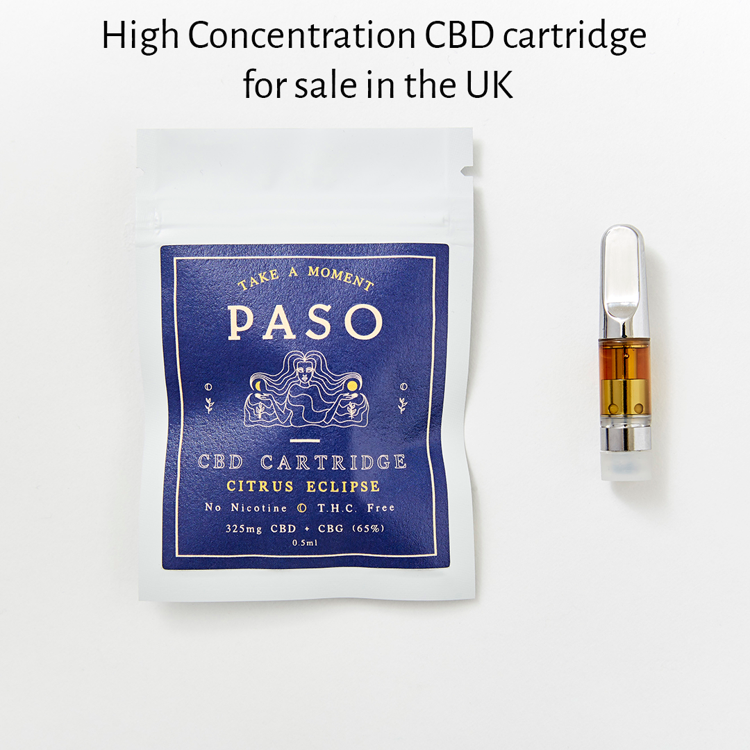 High Concentration CBD cartridges for sale in the UK