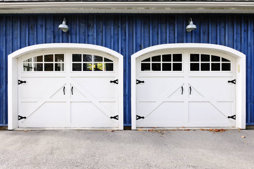 What are the different types of garage doors?
