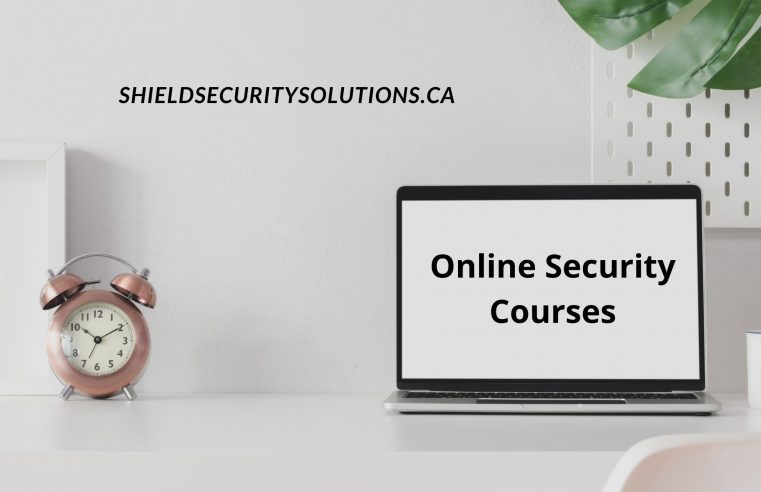 Online Security Courses – A Perfect Alternative For Those Who Want To Be Security Guards
