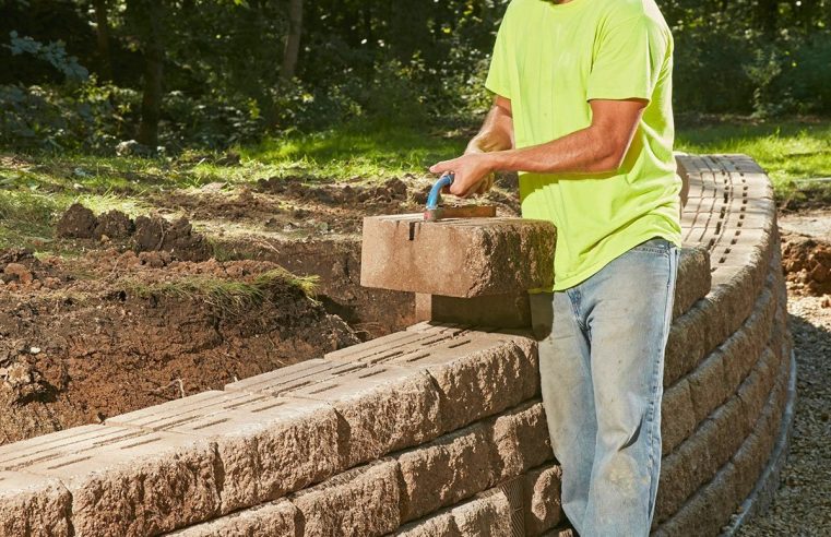 Building Retaining Walls that Are Sturdy