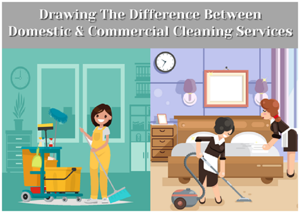 Domestic Vs Commercial Cleaning Service -Drawing The Difference