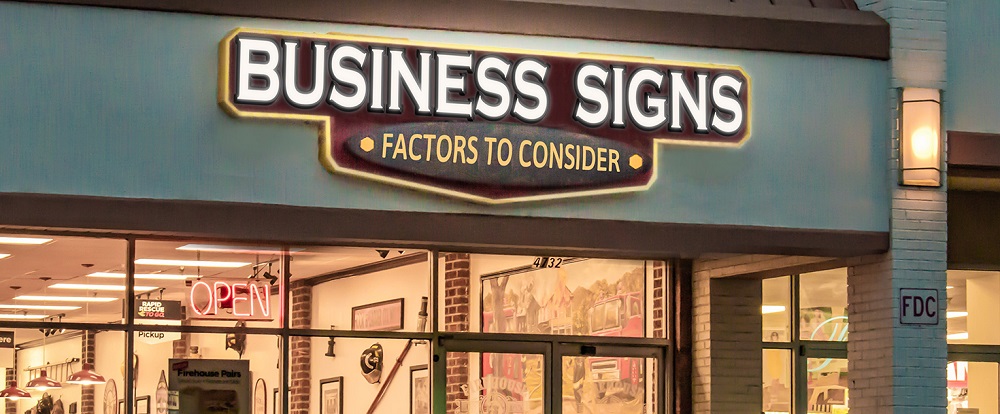 Why Should You Get A Business Signage For Your Brand?