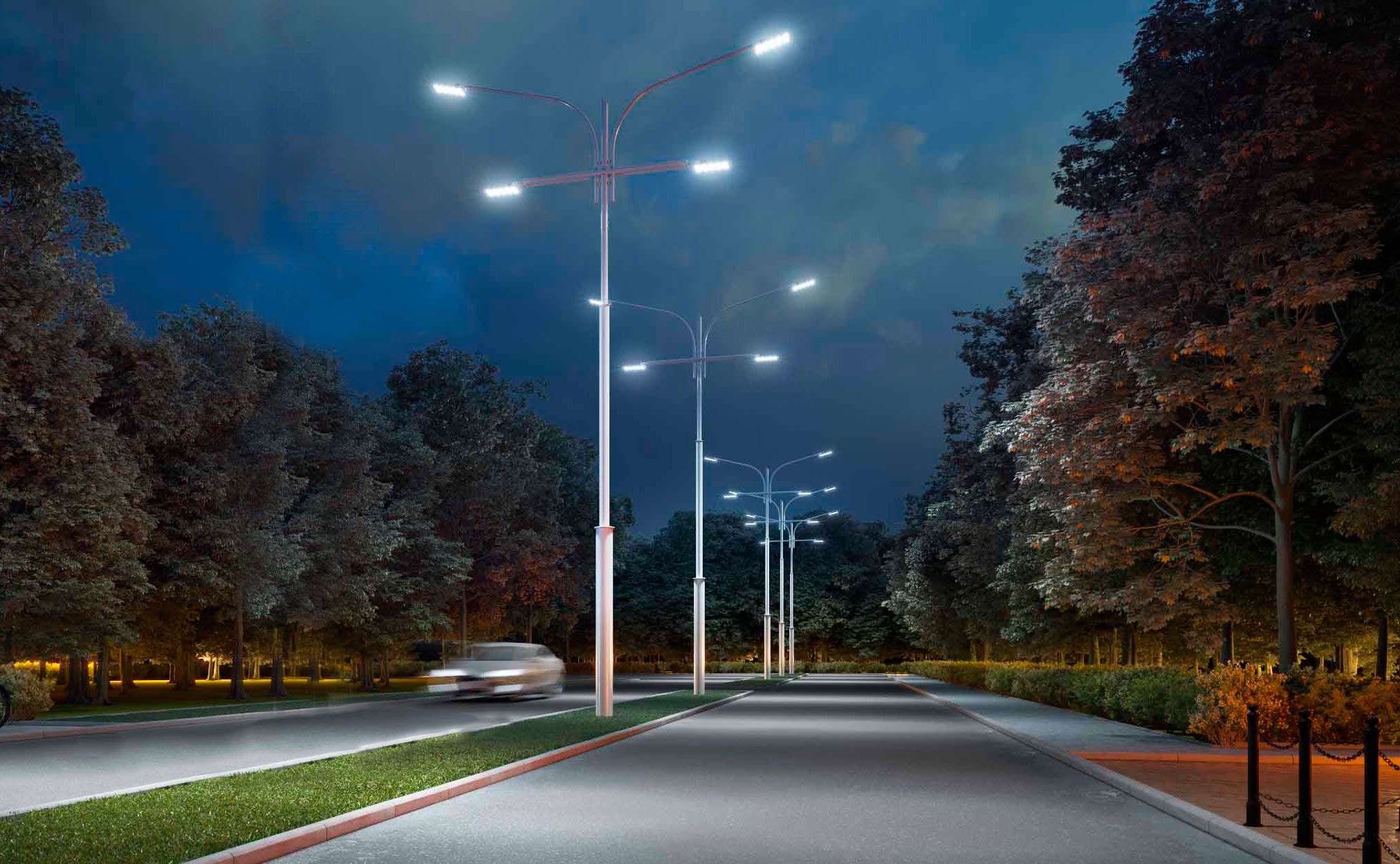 What is an LED streetlamp?
