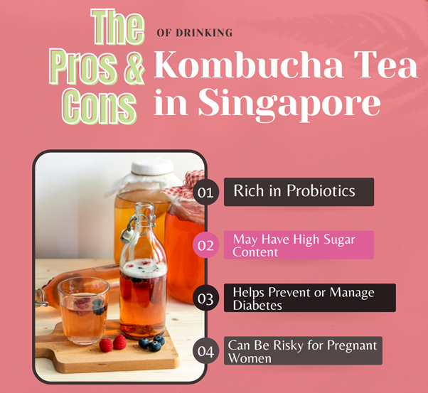 The Pros & Cons of Drinking Kombucha Tea in Singapore